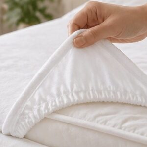 Dormisette Q134 Waterproof Fitted Sheet Corner